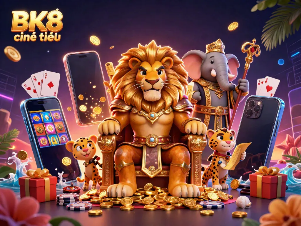 Engage in thrilling gameplay at BK8 chính thức with unique 3D casino characters and vibrant dynamics.