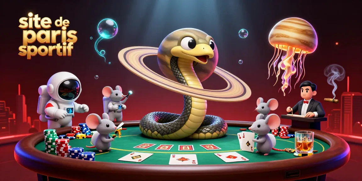Pariez sur le meilleur site de paris sportif avec des astronautes rats sur un Saturne en roulette.