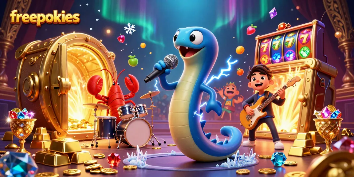 Interact with freepokies at an underwater casino with lively characters and rich treasures.