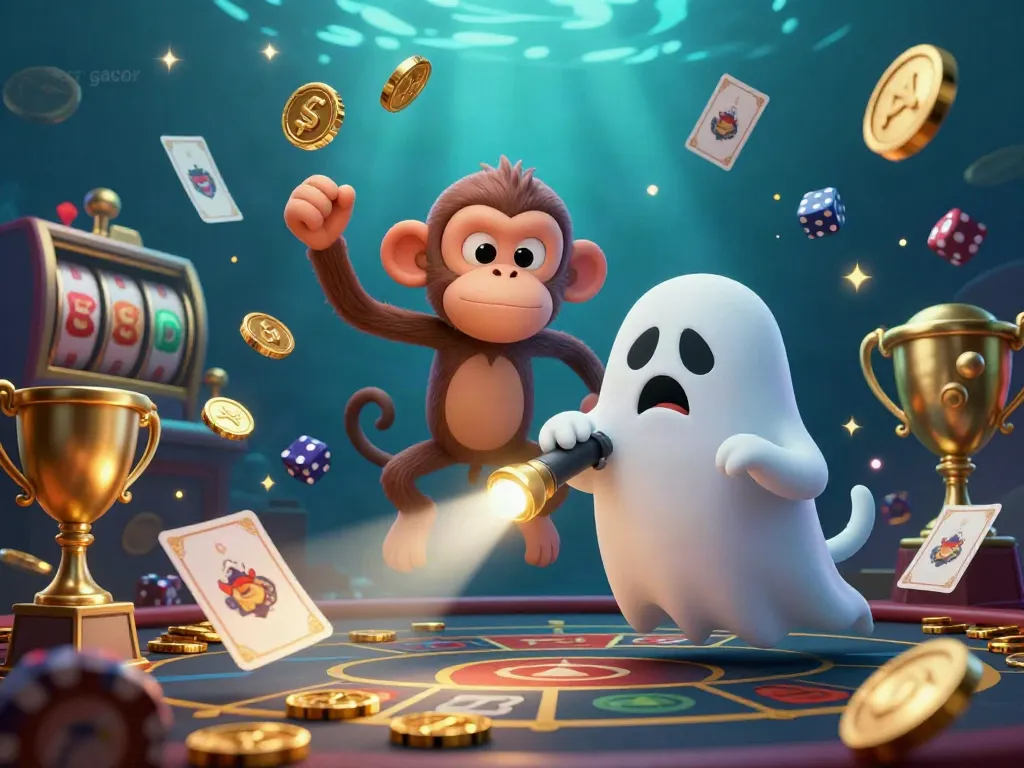 Win big with the interactive burst of entertainment seen in toto gacor casino, featuring juggled gold objects and playful characters.