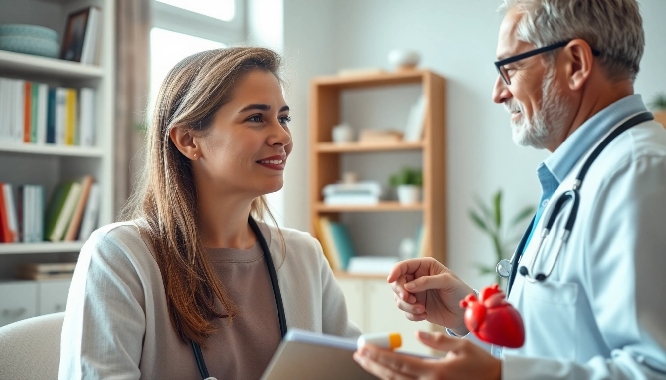 Consult a doctor about propranolol for anxiety in a calm, inviting environment with supportive elements.